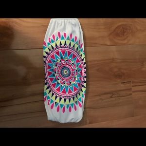 Xhilaration bandeau bathing suit top